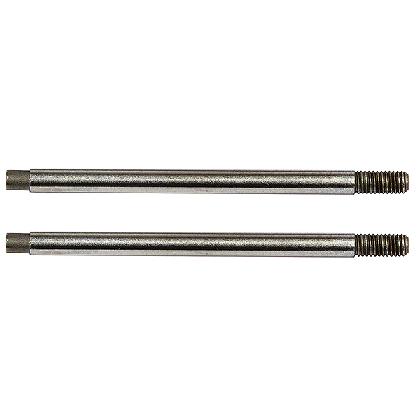 Team Associated 3X29 Shock ShaFTs V2, Chrome (B74) (AS91645)