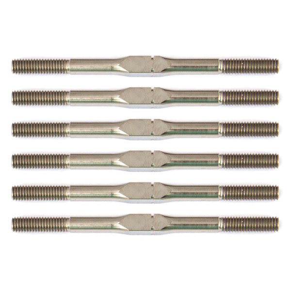 Team Associated FT Titanium Turnbuckle Set 3X48mm RC10B6.1 (AS91727)