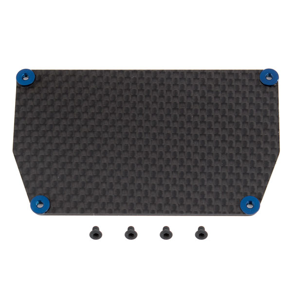 Team Associated B6/B6.1 FT Graphite Esc Plate (AS91754)