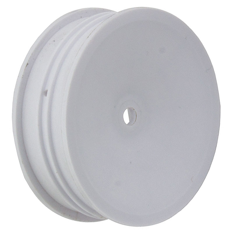 Team Associated Buggy Wheel 2wd Slim Front 2.2 12mm Hex White (AS91757)