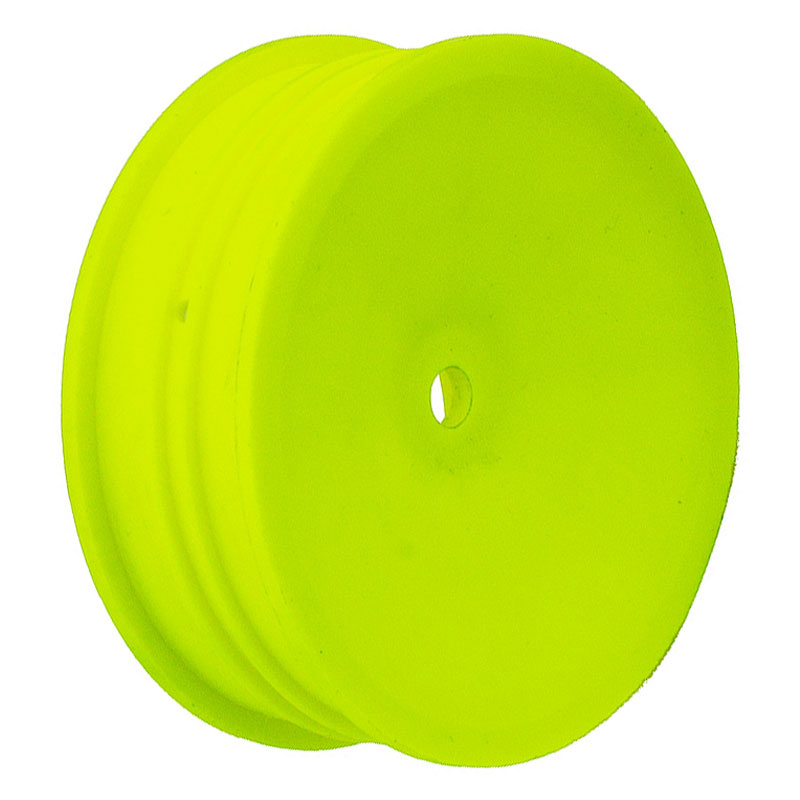 Team Associated Buggy Wheel 2Wd Slim Front 2.2 12mm Hex Yellow (AS91758)