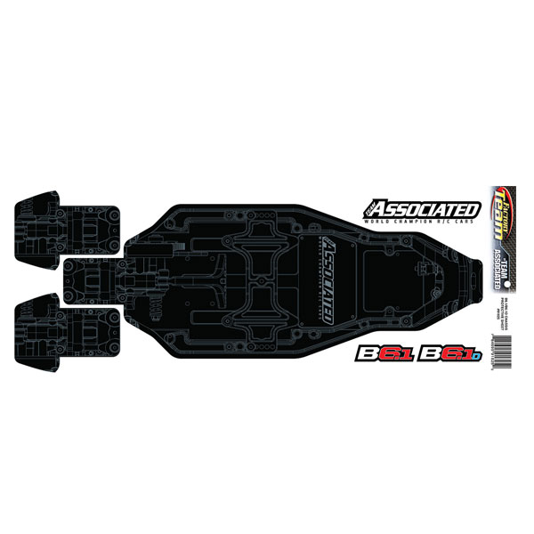 Associated B6.1/B6.1D FT Chassis Protective Sheet (AS91825)