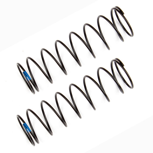 Team Associated Rear Shock Springs Blue 2.20 Lb/In L61mm (AS91840)