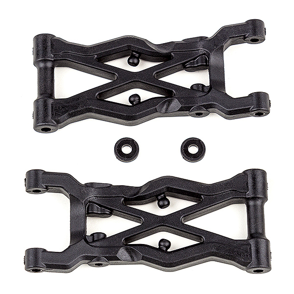 Team Associated B6.2 Rear Suspension Arms (75mm) (AS91855)