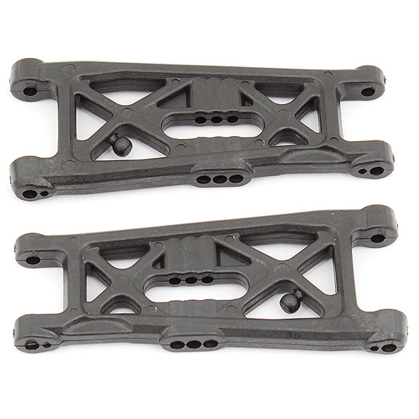 Team Associated B6.3 FT Front Susp. Arms Flat Carbon Fibre (AS91871)