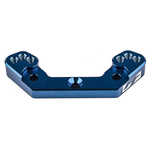 Team Associated B6.2 FT Rear Ballstud Mount +2mm Blue (AS91888)
