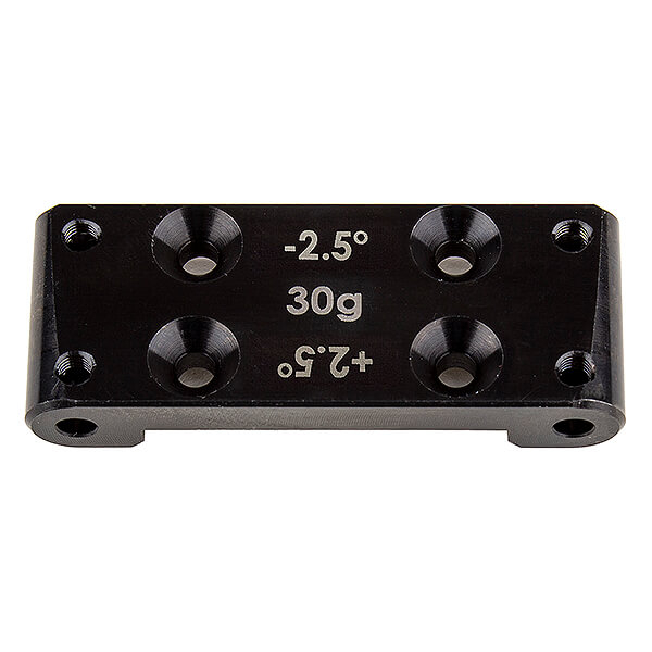 Team Associated B6.3 FT Steel Bulkhead 25/30 Degree (AS91898)