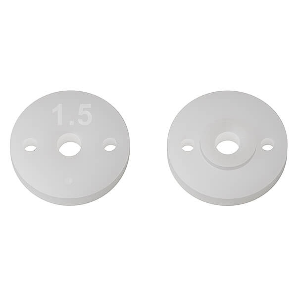 Team Associated FT 13mm Shock Pistons, 2.0mm, 2 X 1.5 (AS91935)