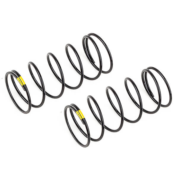 Team Associated 13mm Front Shock Springs Yellow 3.8Lb/In, L44, 6.5T, 1.2D (AS91943)