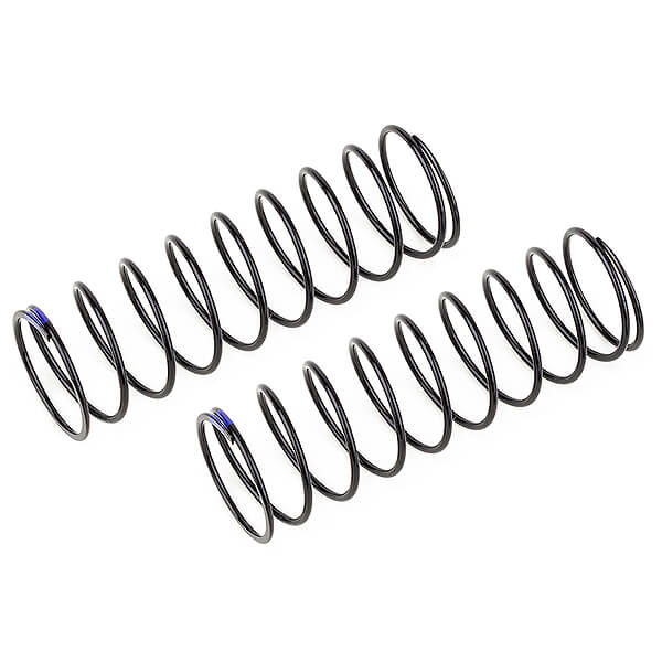 Team Associated 13mm Rear Shock Springs Blue 2.2Lb/In, L61, 10.0T, 1.2D (AS91950)