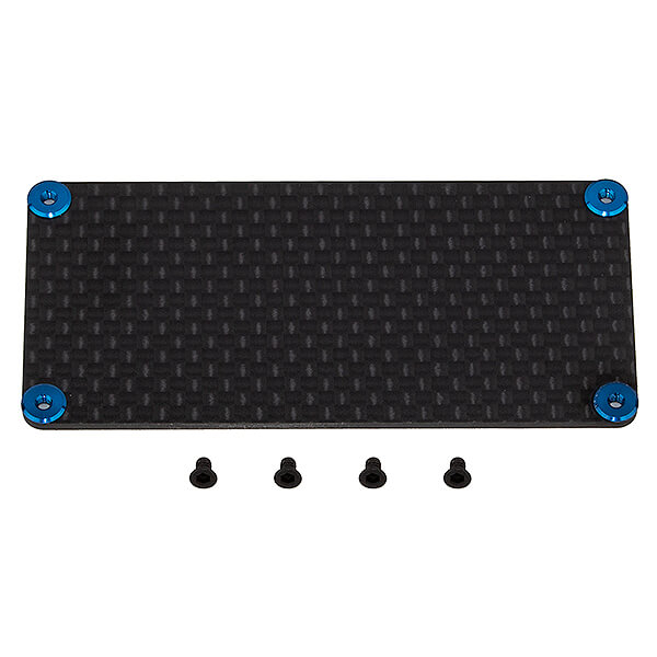 Team Associated RC10B6.4 FT Esc Weight, Carbon Fibre (AS91975)