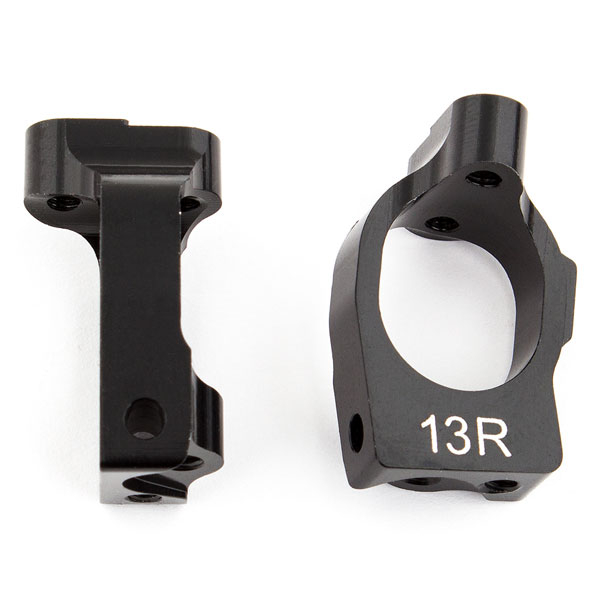Team Associated B64 Aluminum Caster Blocks, 13 Deg. (AS92030)
