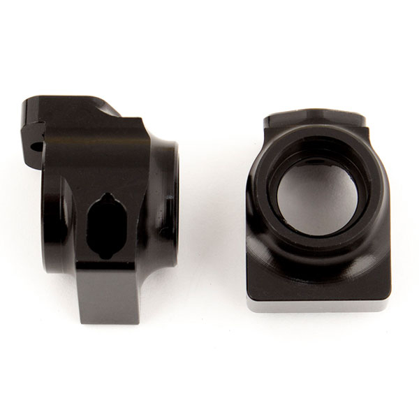 Team Associated B64/B64D Factory Team Black Aluminium Rear Hubs (AS92099)