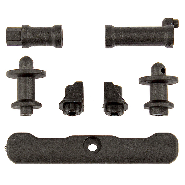 Team Associated B74 Bumper &amp; Post Set (AS92242)