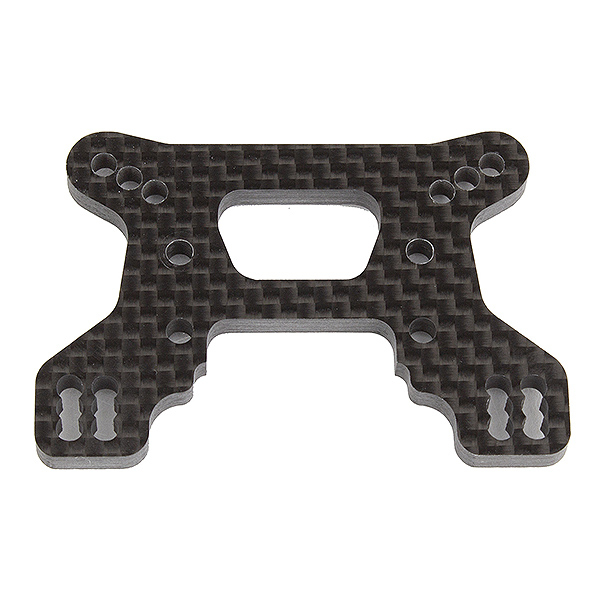 Team Associated RC10B74.1 Front Shock Tower 23mm Carbon (AS92265)
