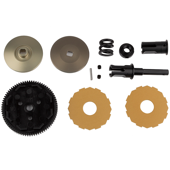 Team Associated RC10B74.1 Slipper Hub Set 2-Pad (AS92277)