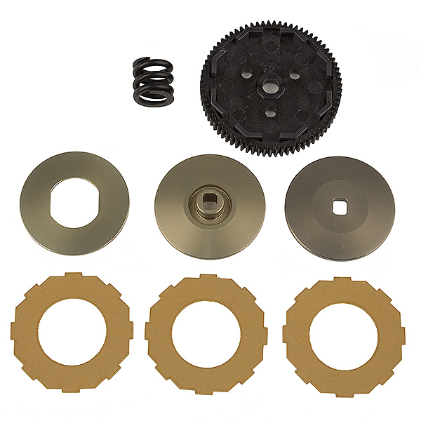 Team Associated RC10B74.1 3-Pad Slipper Conversion (AS92282)