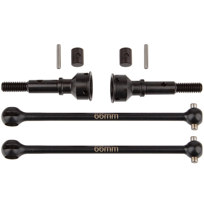 Team Associated RC10B74.1 Rear Cva Set 66mm (AS92299)