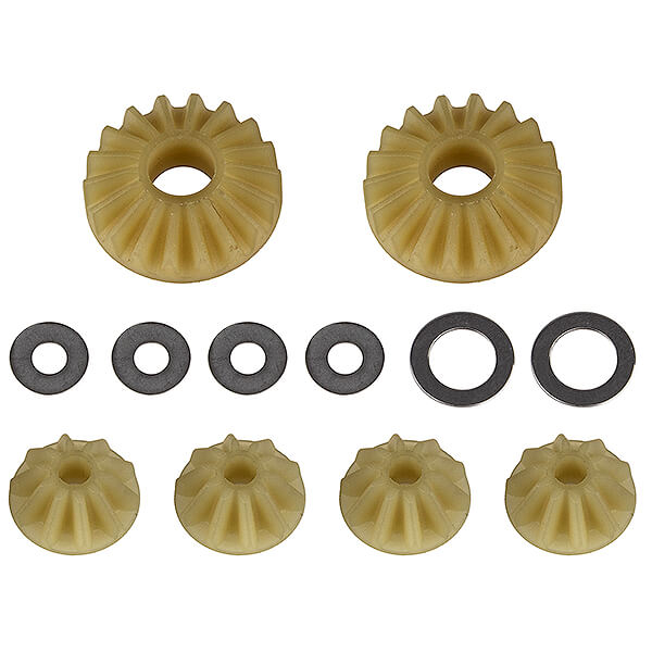 Team Associated RC10B74 FT LTC Differential Rebuild - Plastic (AS92307)