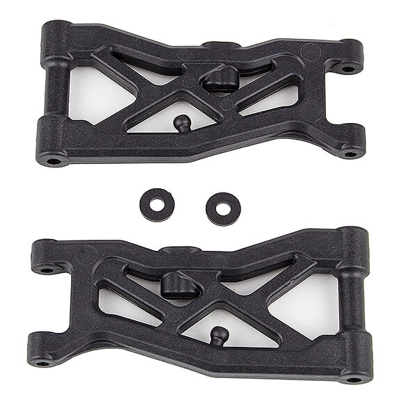 Team Associated RC10B74.2 FT Front Susp. Arms Gull Wing Carb (AS92328)