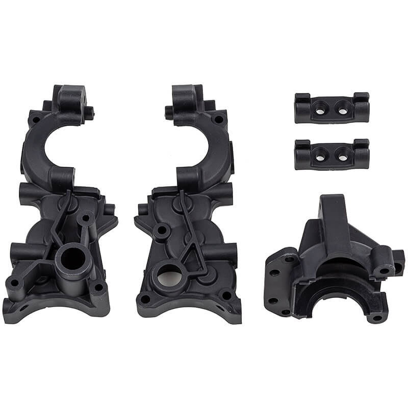 Team Associated RC10B7 FT Gearbox, Carbon (AS92406)