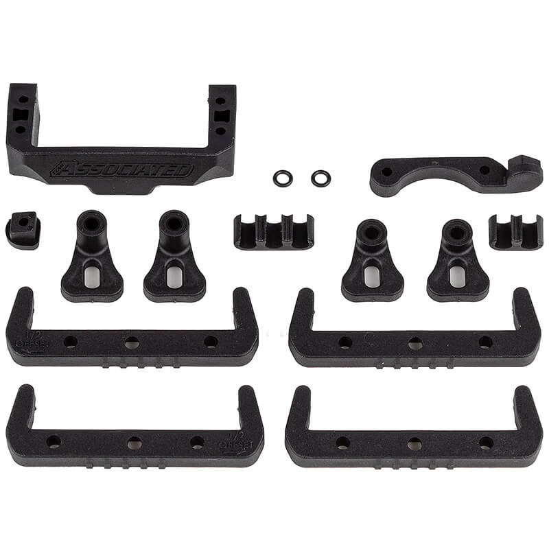 Team Associated RC10B7 Battery Mount/Fan Mount/Servo Mount (AS92418)