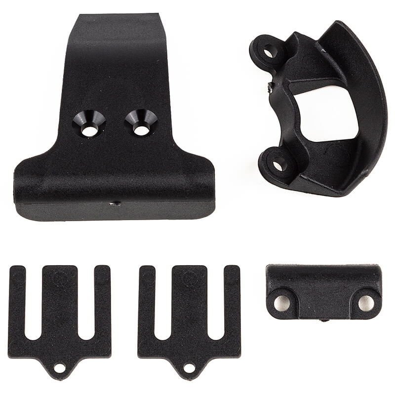 Team Associated RC10B7 Spur Gear Cover/Bumper/B-Head Shims (AS92427)