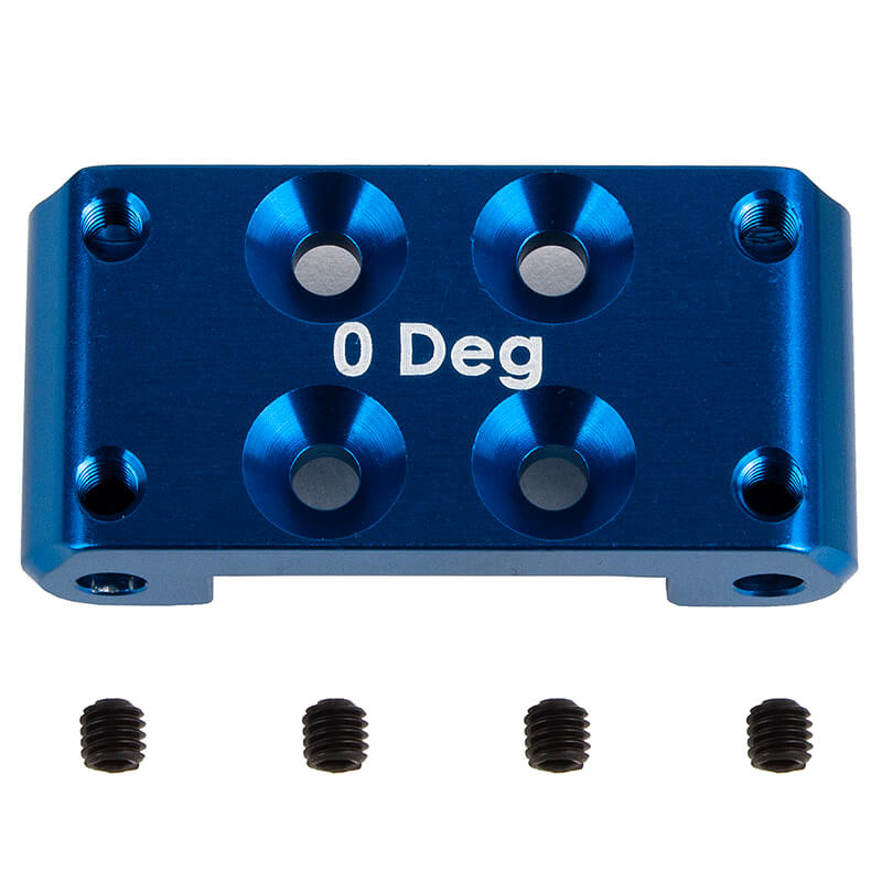Team Associated RC10B7 FT Front Bulkhead, 0 Degree (AS92436)