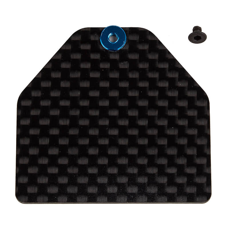 Team Associated RC10B7 FT C/Fibre Servo Weight Plate 4G (AS92446)