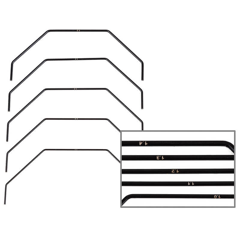 Team Associated RC10B7 Front Anti Roll Bar Set (AS92459)