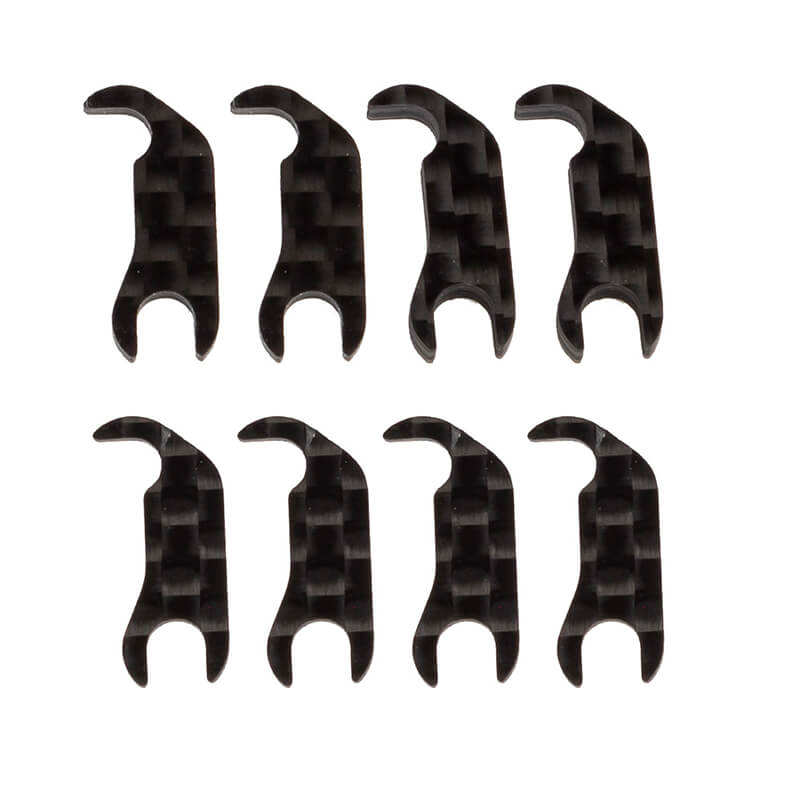 Team Associated RC10B7 FT Steering Block Mount Shim Set (AS92495)