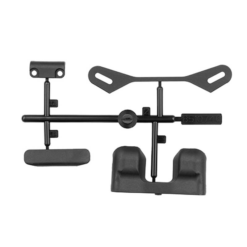 Team Associated RC10B84 Shock Tower Covers And Bumper Set (AS92525)