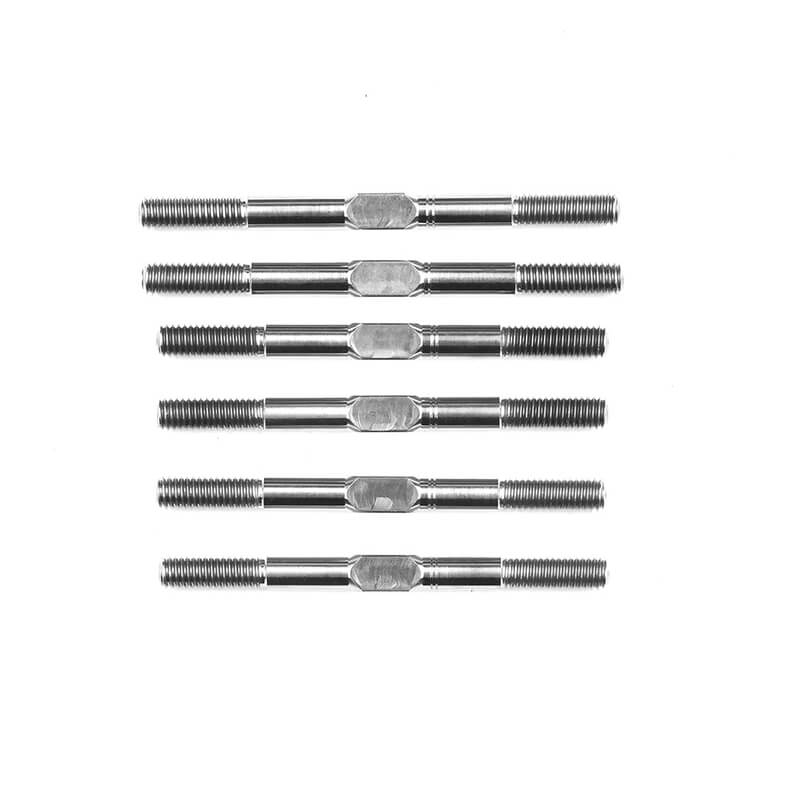 Team Associated RC10B84 FT Titanium Turnbuckle Set (AS92558)