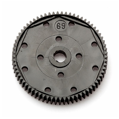 Team Associated RC10B4/T4/B44/B5/B5M T5M/Sc5M/B6/B6D 69T 48DP Spur Gear (AS9648)