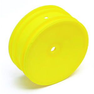 Team Associated Buggy Front Wheel Hex Yellow (B4.2/B5/B5M/B6/B6D) (AS9691)