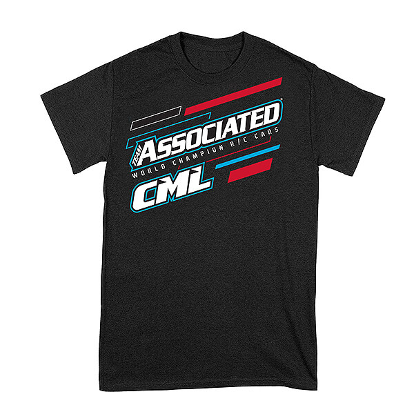 Team Associated/CML Wc T-Shirt Black (Men&#039;S Medium) (AS97035C)