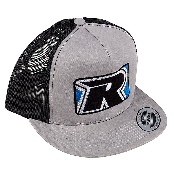 Reedy 2022 Trucker Hat Flat Bill Silver/Black (AS97078)