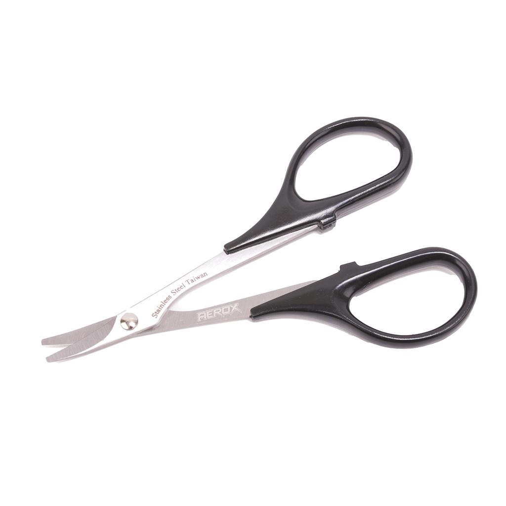 Aerox Curved Body Scissors Stainless Steel (AX024)