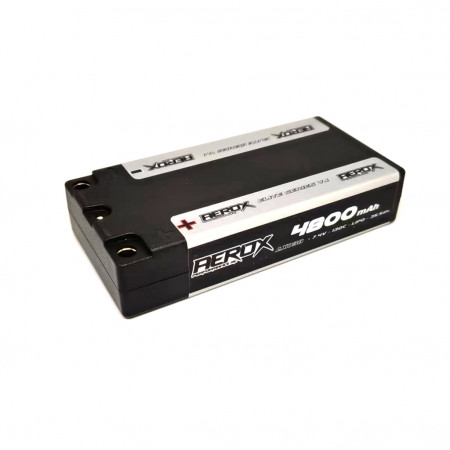 Aeox Elite Lipo 4800mAh Shorty 7.4V 130C 20mm (AX038)