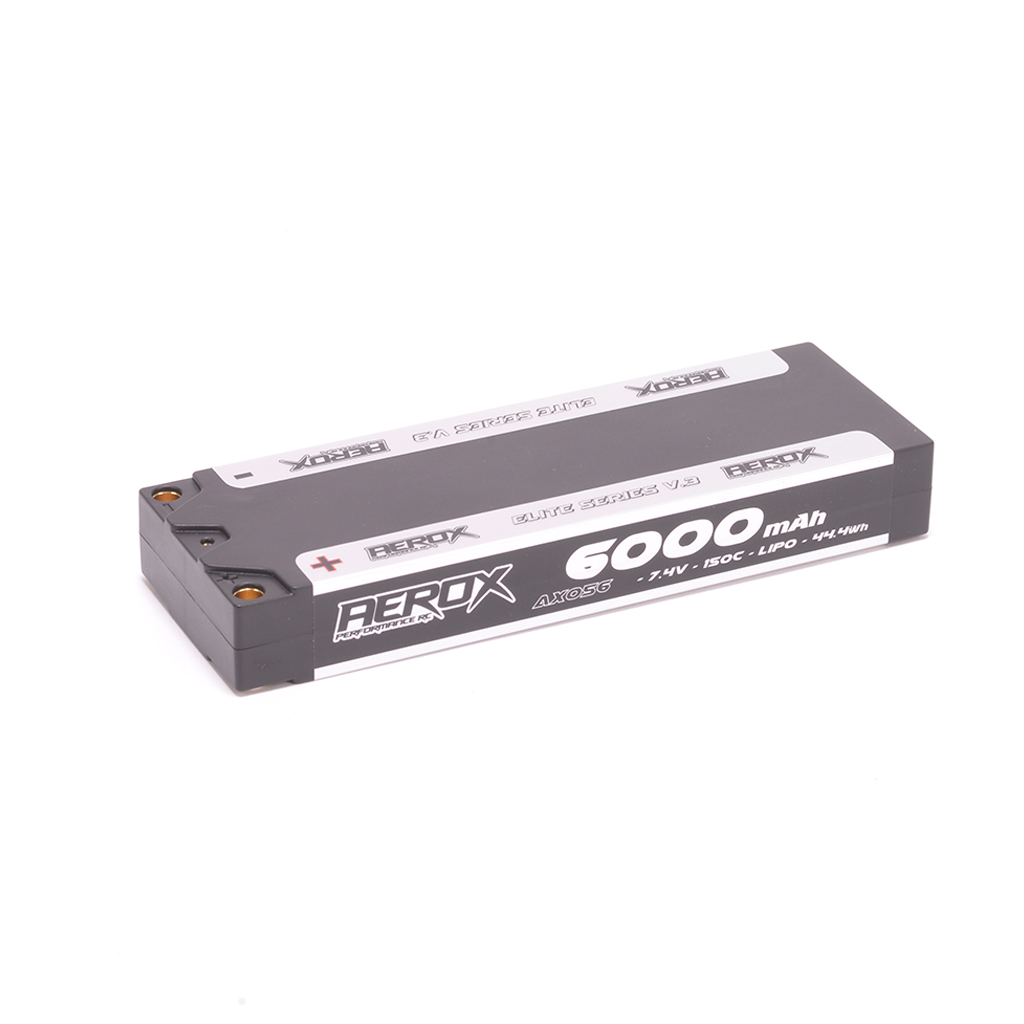 AEROX ELITE LiPo 6000mAh Stick 7.4v 150C 19.5mm (AX056)