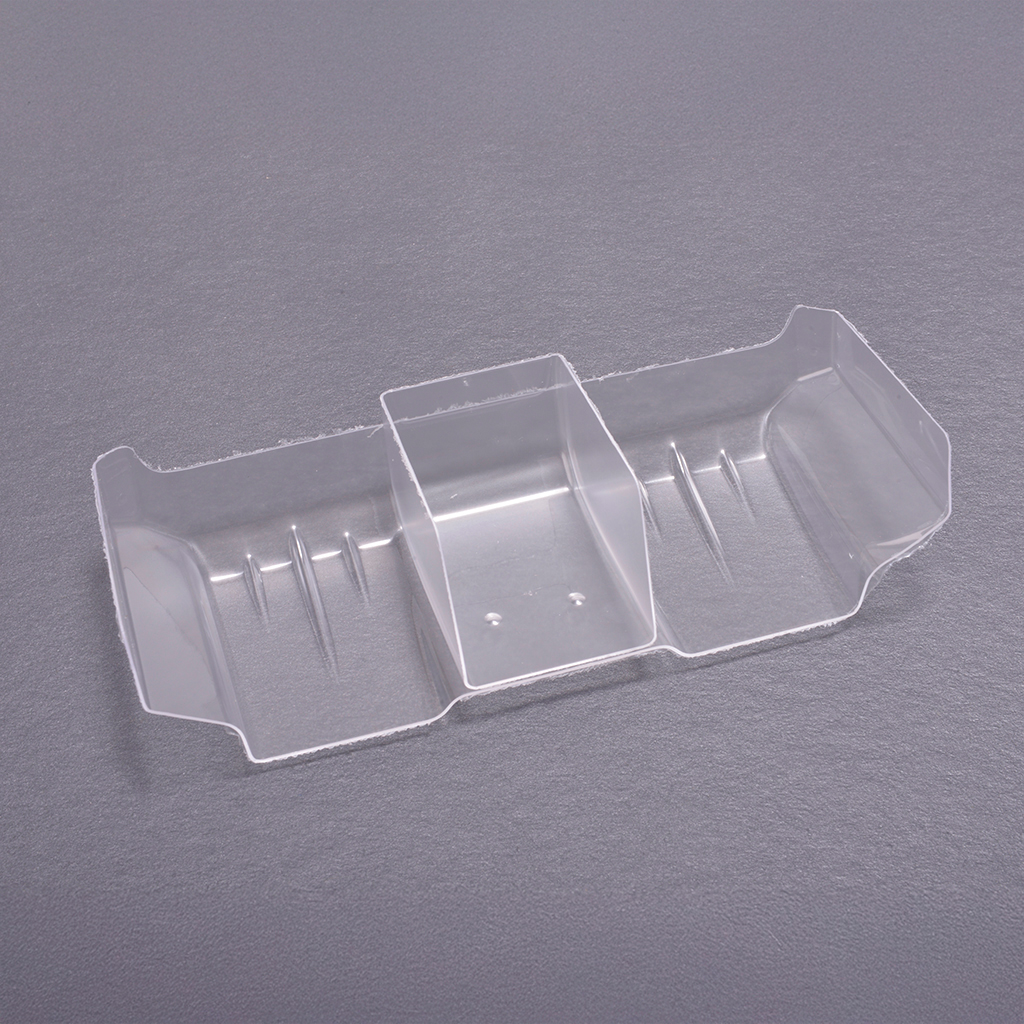 AEROX 1/10 Wide Rear Wing - 1mm Clear (2 part) (AX102)