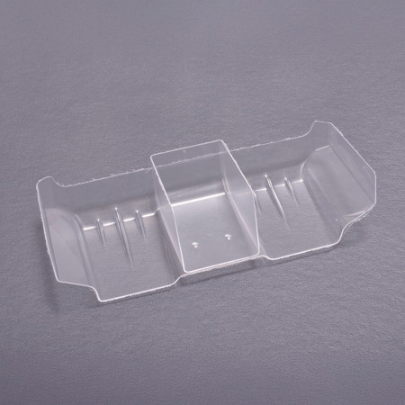 AEROX 1/10 Wide Rear Wing - 1mm Clear (2 part) (AX102)