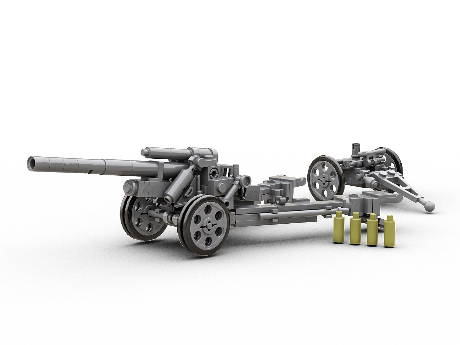 Build Army German 15cm SFH 18 Artillery (B0018)