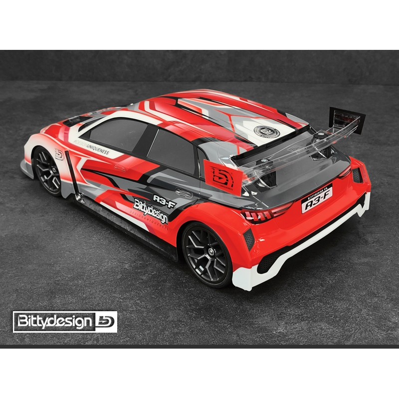 Bittydesign A3-F 1/10 FWD 190mm Wheelbase Body Ultra Light  (BD-FWD-190A3FULT)