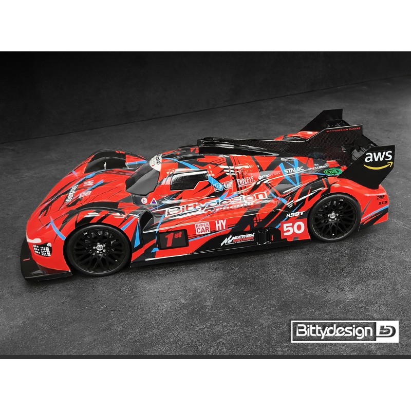 Bittydesign 499T 1/10 LMH 190mm Wheelbase Tamiya TT-02 Body (BD-LMH-190499T)