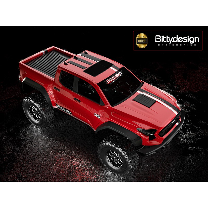 Bittydesign T-400 1/18 Clear Body for Traxxas TRX-4M (Pre-cut) (BD-TRX-18T400)