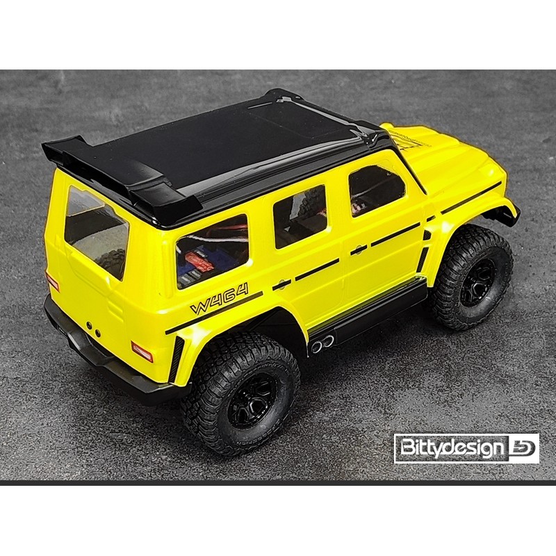 Bittydesign W464 1/18 Clear Body for Traxxas TRX-4M (Pre-cut) (BD-TRX-18W464)