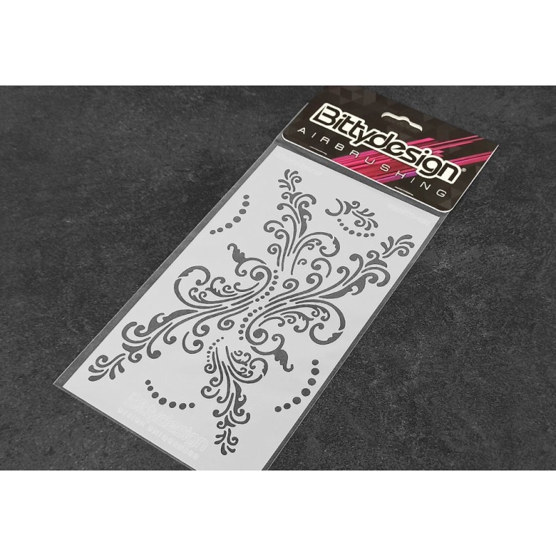 Bittydeisgn Vinyl Stencil - Floreal (BD-STC-020)