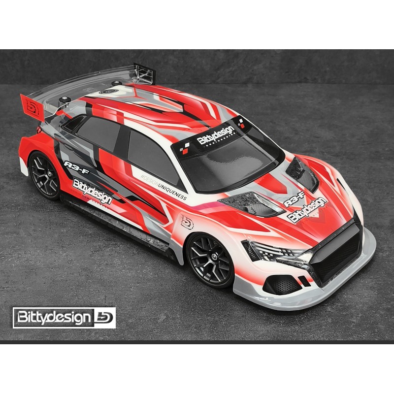 Bittydesign A3-F 1/10 FWD 190mm Wheelbase Body Ultra Light  (BD-FWD-190A3FULT)