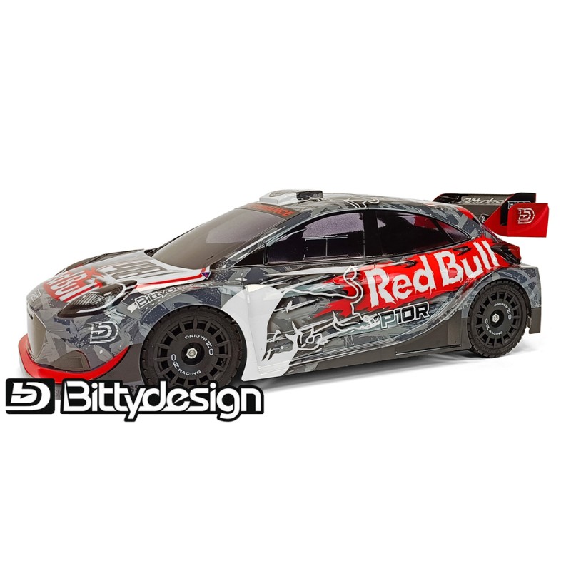 Bittydesign P10R Rally 190mm Body Clear (BD-RX-190P10R)